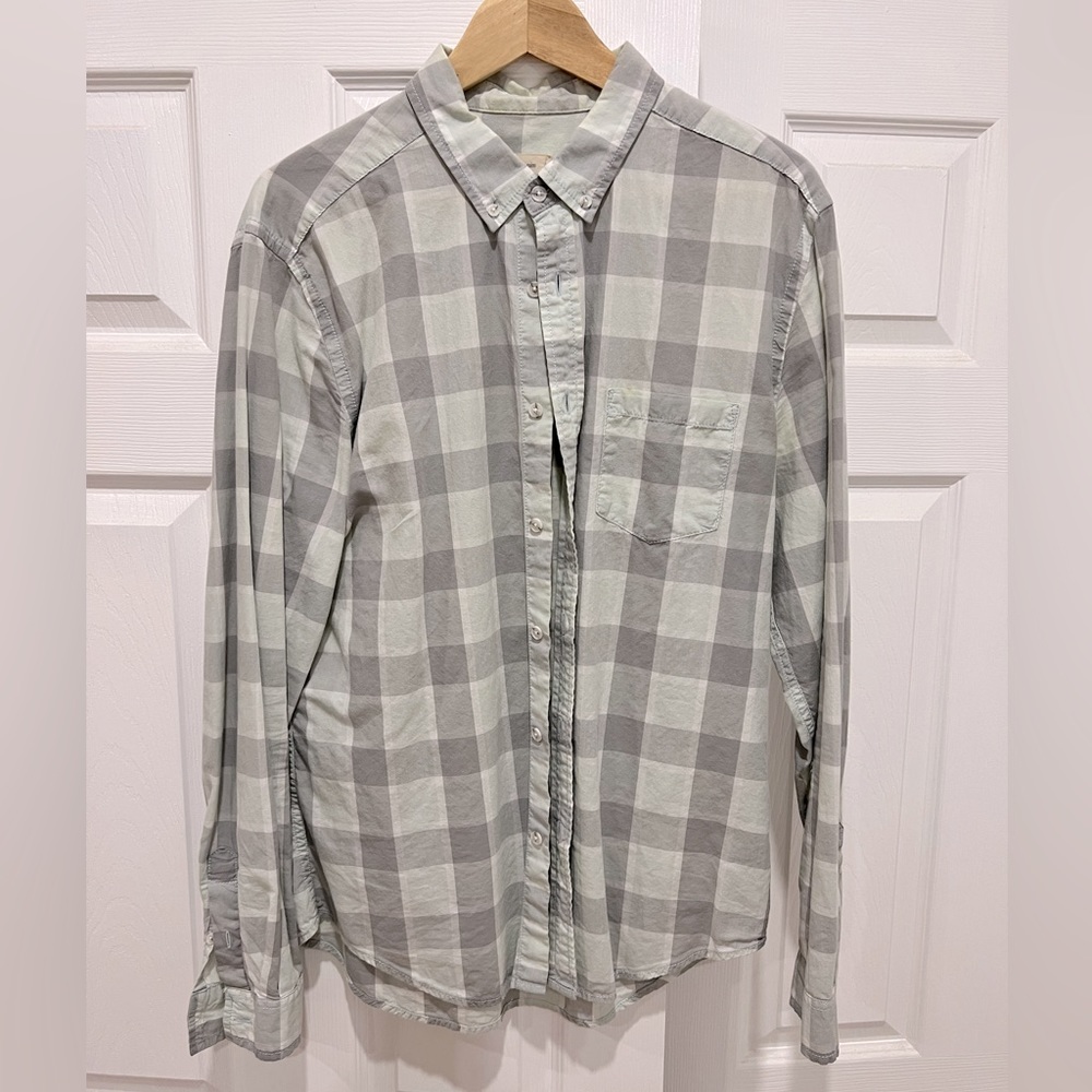 Life After Denim Button Down Shirt, size Large